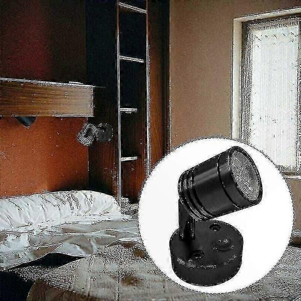 2-pak 12V dæmpbar LED læsespot, fleksibel cylinder sengelampe til autocamper, campingvogn, båd indvendig belysning med afbryder