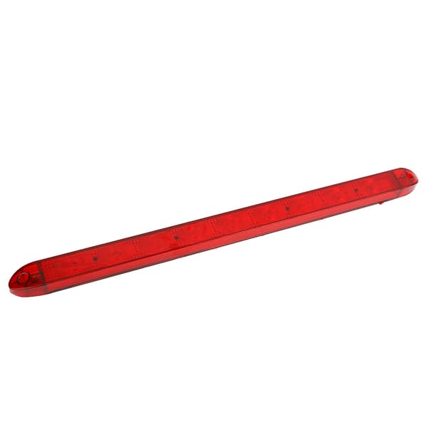 LED High Mount Third Brake Light for Trailer, RV, Caravan, Bus, Truck Black