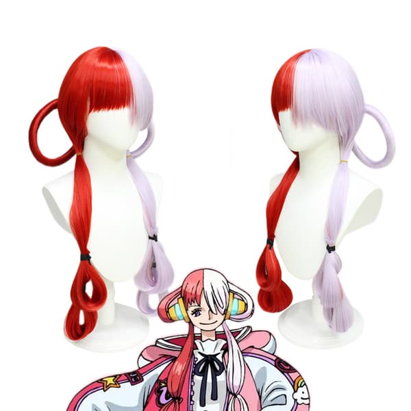 One Piece Red ny teaterversion Uta cos peruk Sailing Kin