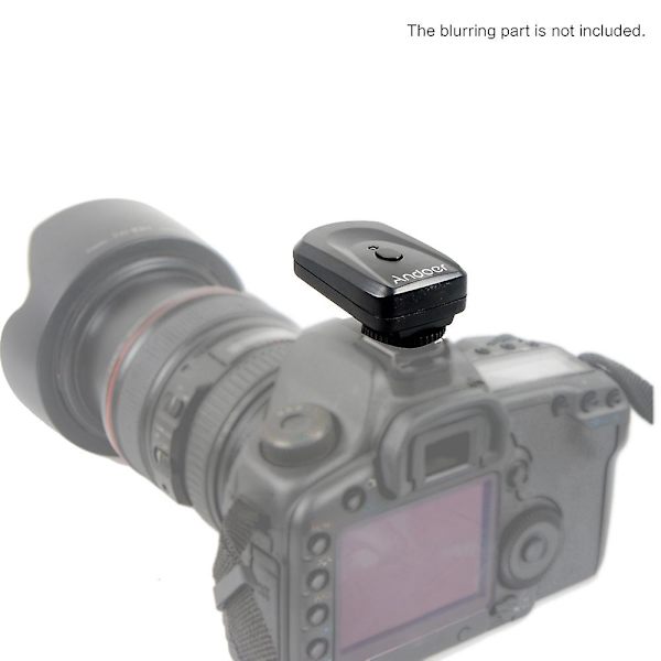 Andoer PT-04GY 4 Kanaler Trådløs Fjernbetjent Speedlite Flash Trigger Universal 1 Sender & 2 Modtagere