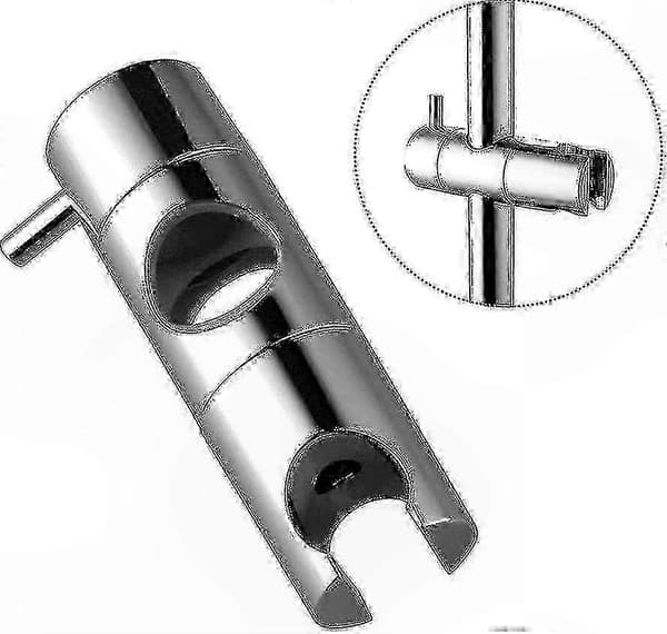 Justerbar dusjhodeholder for dusjstang 19mm-25mm diameter erstatning 25MM