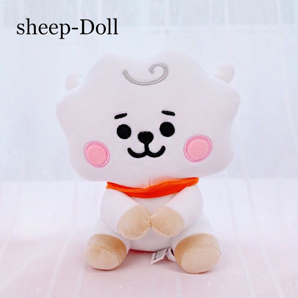 BTS Plys FÅR DUKKE - på lager sheep doll