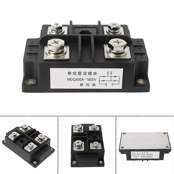 MDQ 400A 1600V enfaset likeretterbromodul med fire terminaler