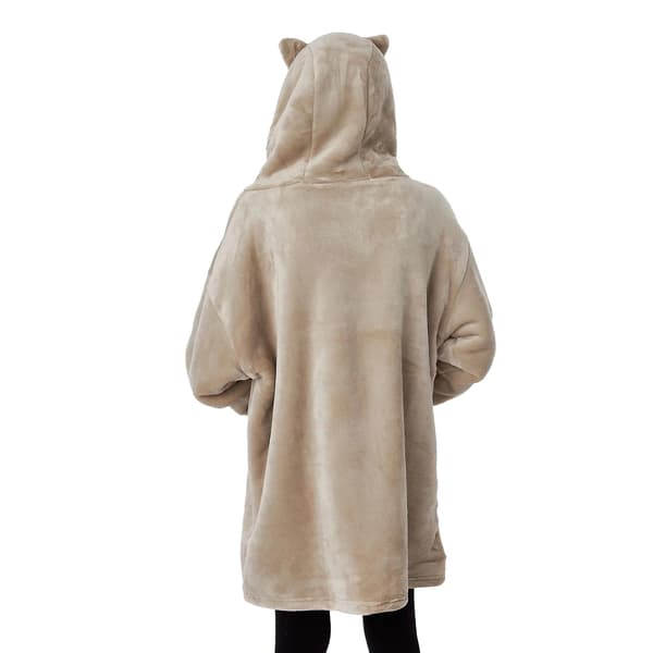 Pusheen Pige Hættetrøje Tæppe - YKY416 Brown One Size