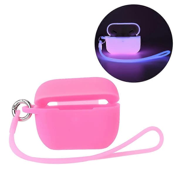 Hovedtelefon Lysende til Etui Silikone Cover til Apple Pro Headset Cover Blue