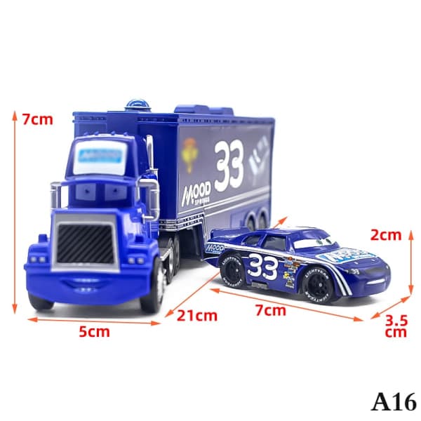 Disney Pixar Biler 3 Lynet McQueen Lastebil - Perfekt A16 A16