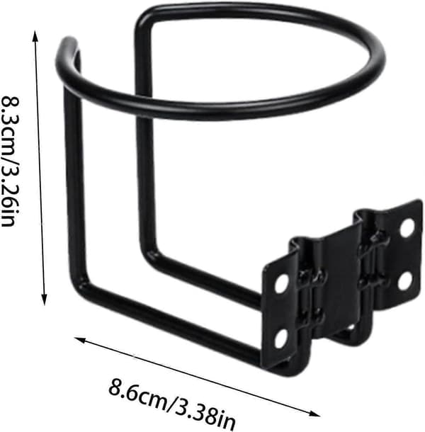 st ringkoppholder, koppholder, rustfritt stål båtringkoppholder, metallkoppholder, enkel installasjon