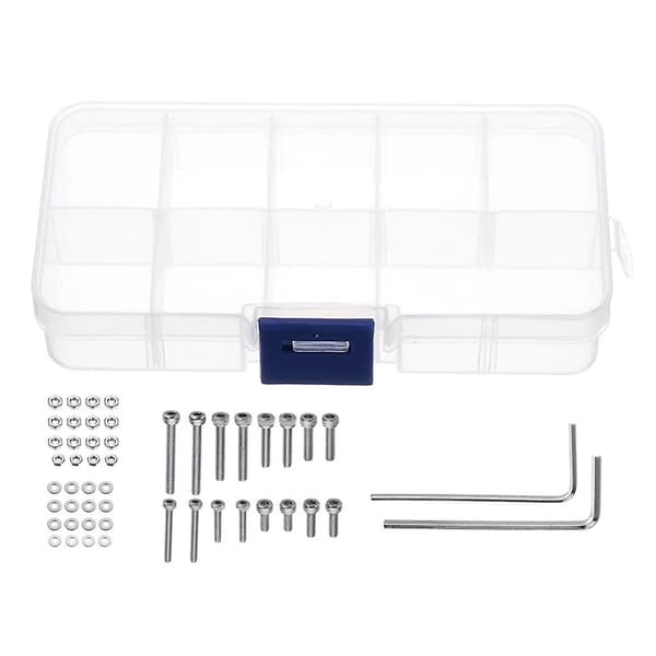 50 Stykker M2.5 Universal Pladespiller Headshell Pickup Monteringssæt Metal Jern