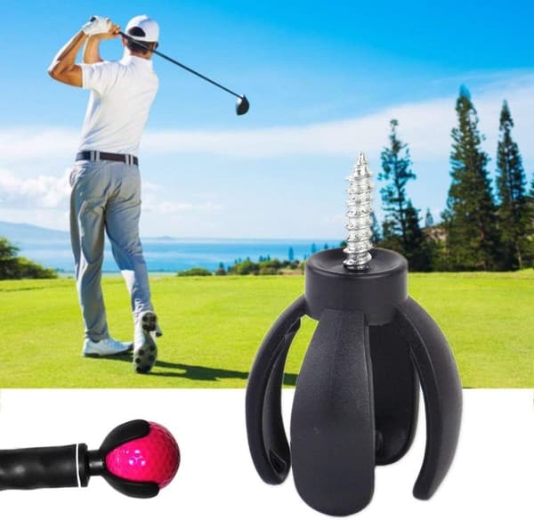 4-klo golfbollplockare, golfbollsgrepp sugkoppsklo, 1 st