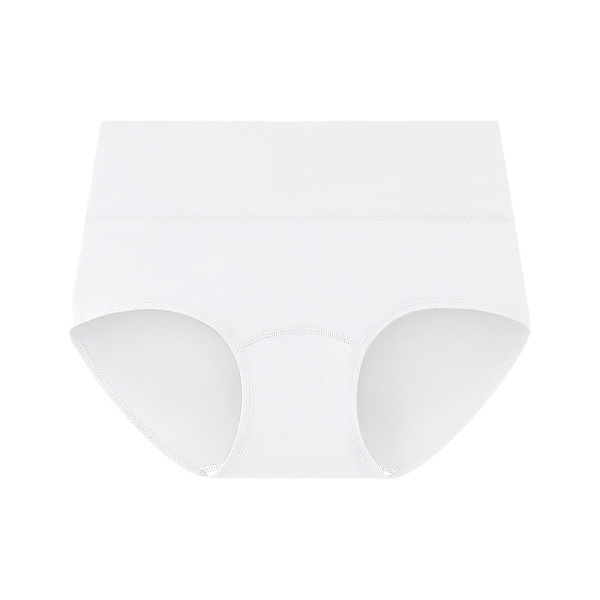 Högmidjade trosor (5-pack) Vit Vit L