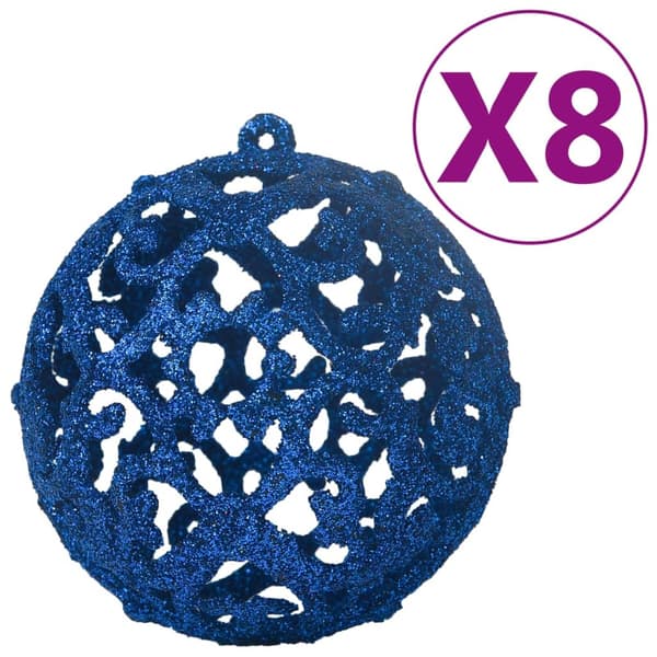 vidaXL Julgranskulor 100 st Blå Blå blue