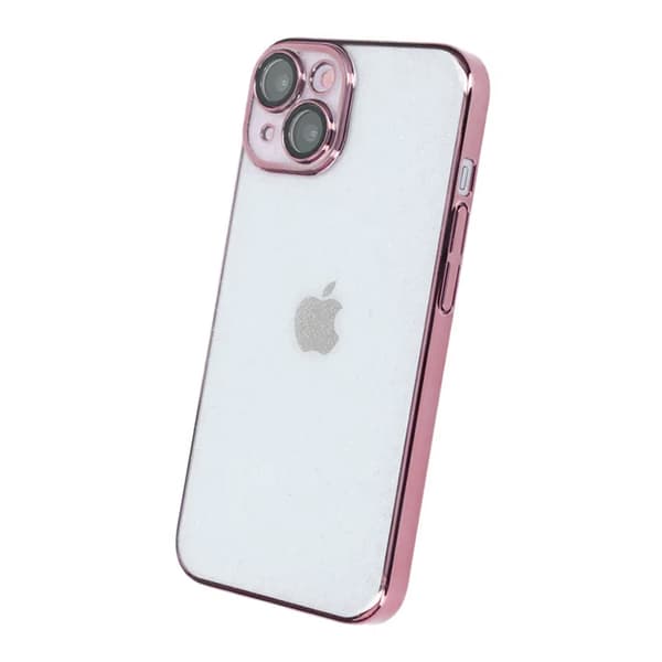 Luksuriøst Mobilskall iPhone 14 - Rosa Pink Rosa