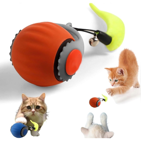 2025 Ny Speedy Tail Interaktiv Kattleksak för Innekatter, Cat Tail 2.0