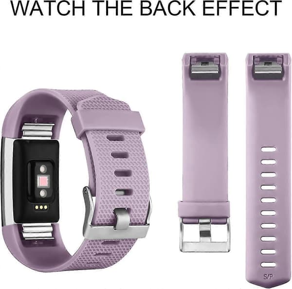 Silikoniset urheilurannekkeet Fitbit Charge 2:lle (6 kpl)