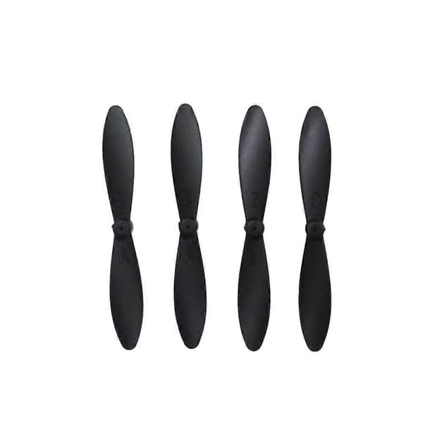 Barnegave 4 stk ABS-blader Propeller Reservedeler Tilbehør til SG800 Drone Quadcopter Black