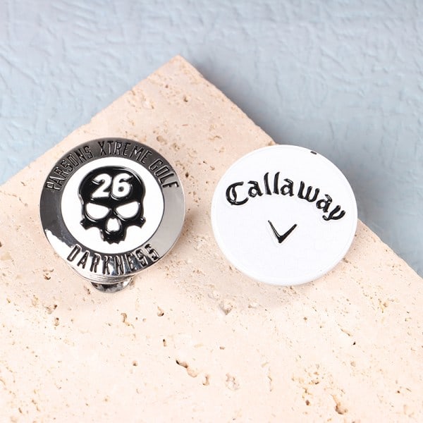 Golfmarkör Magnet Golftillbehör Kepsbricka Markörklämma Accessoar B one size B B one size