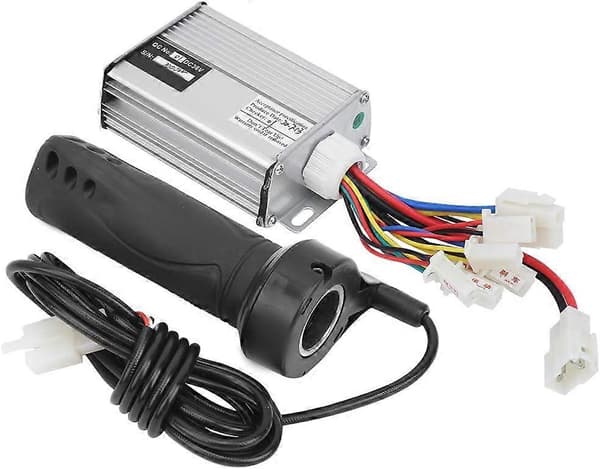 36V 1000W Børstet Kontroller, Sykkelhastighetskontroller Kit med Gass