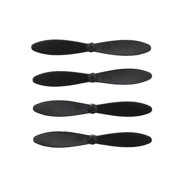 Barnegave 4 stk ABS-blader Propeller Reservedeler Tilbehør til SG800 Drone Quadcopter Black