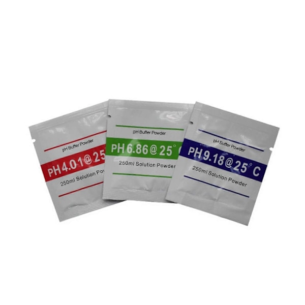 15 kpl PH-mittarin puskuriliuosjauhe 15pcs