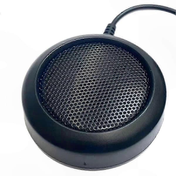 Kompakt bærbar høyttaler med 3,5 mm jack og 1,5 M kabel for bil- og radiosystemer