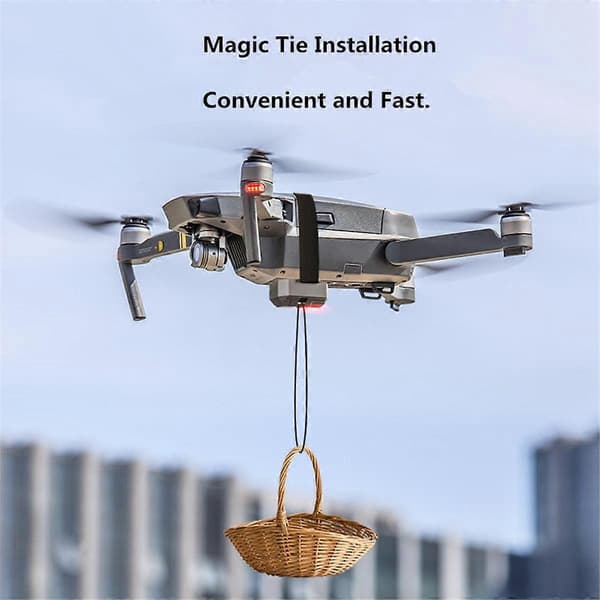 Drone Airdrop System til Mini 3 Pro/Mini 3/ Mini 2 SE/Phantom 3 4/4 Pro Kasteanordning til bryllup S black