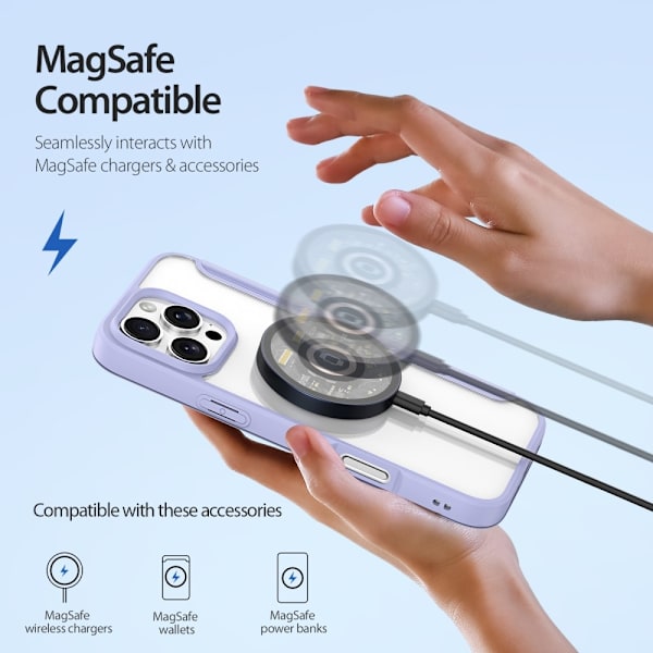 DUX DUCIS iPhone 16 Pro Max MagSafe Skal X Pro Lila 108