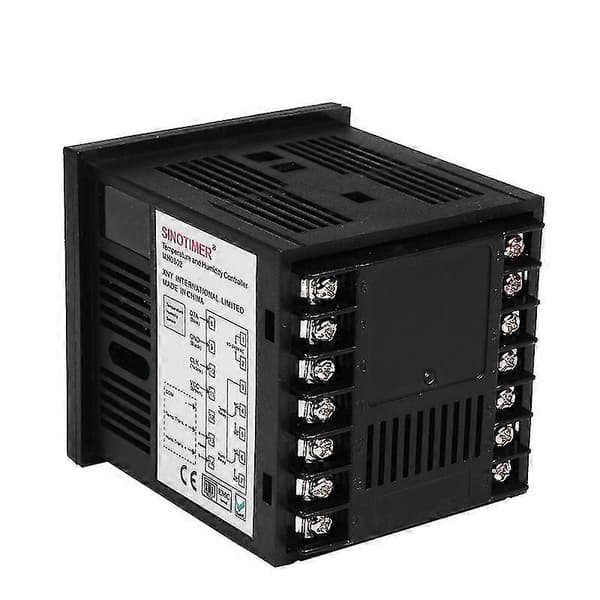 MH0302 Digital Temperatur- och Fuktighetsregulator Panelmonterad för Hem, Växthus, Inkubator, Display