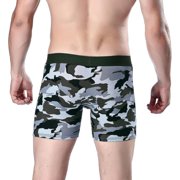 Men's Underwear Solid Color Mesh Speed Opening Super Thin Breathable Underwear Bd16274CJY Light blue Light blue L