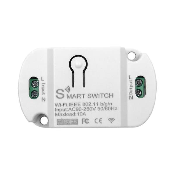 Tuya/Ewelink WiFi Mini Smart Switch Timer 10A/16A Trådløs DIY Smart Afbryder 16A WiFi Breaker