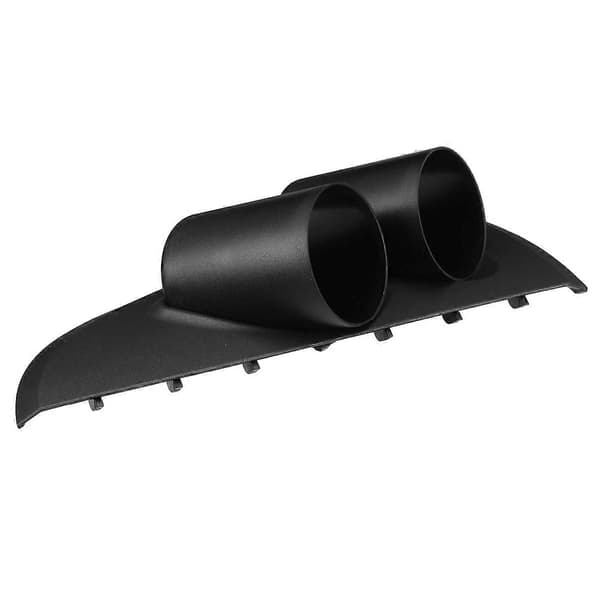 52MM Bil Mat Sort Målerholder Instrumentbræt Montering Dobbelt Målerholdere til Falcon 2002-2011 matte black