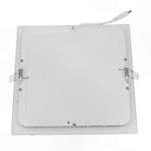Firkantet LED Panel Lys, 18W Indbygget Downlight, Koldt Hvidt, AC Drevet
