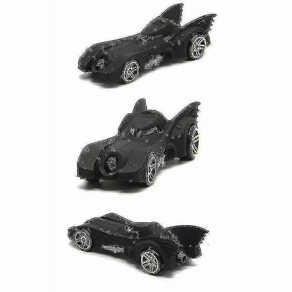 6 Batmobile-leluauton metallisetti