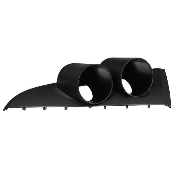 52MM Bil Mat Sort Målerholder Instrumentbræt Montering Dobbelt Målerholdere til Falcon 2002-2011 matte black