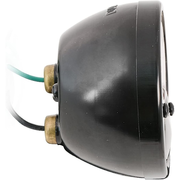 Tilbehør Ka0022 Sort 12v Duolamp Baglygte Til Ford Model A Med Amber \"stop\" Skrift På Rød Glaslinse (sort) (1 stk)