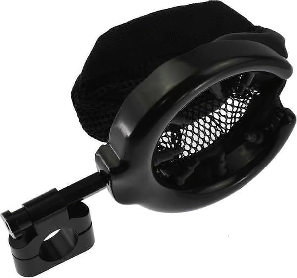 Universal metal drikkekopholder 78\" 22MM passer til Harley Touring FLHTCU Dyna Softail FLSTFB sort