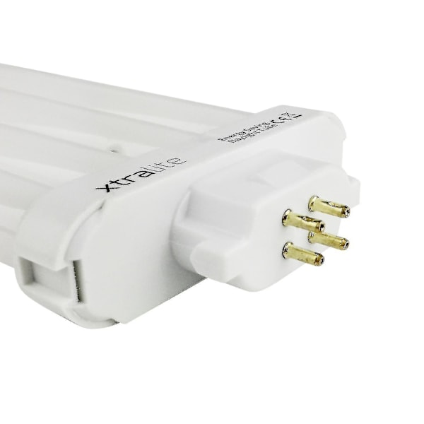 Xtralite 27w Dagslys Erstatningspære til High Vision Læselamper, 4-Pin Gx10q-4 Quad Tube (6500k) (FMY) Pack Of 3