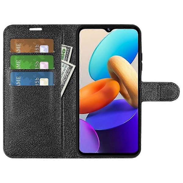 Kompatibel med vivo Y22s 4G PU læder + TPU fuld beskyttelsesetui tegnebog holder telefonetui Multicolor Style A