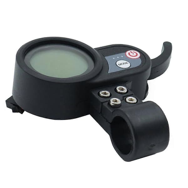 60V 50A Børsteløs Controller Dual Motor+36V-60V LCD Display Dashboard 6PIN til Elektrisk Scooter E B Black