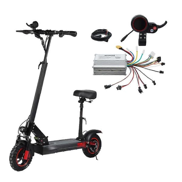 48V 20A El-løbehjul Controller Dashboard Kit med TF-100 Display Scooter til El-løbehjul Dele silverblack