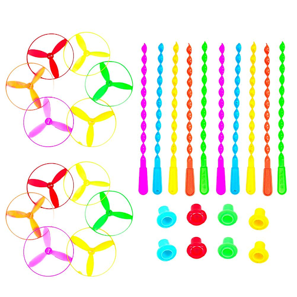 10 pcs flying disc toys children flying disc toys pull string flying saucer