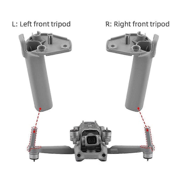 Til DJI-Mavic AIR 2S Erstatning Venstre Højre Forreste Reparationsdele Right front tripod