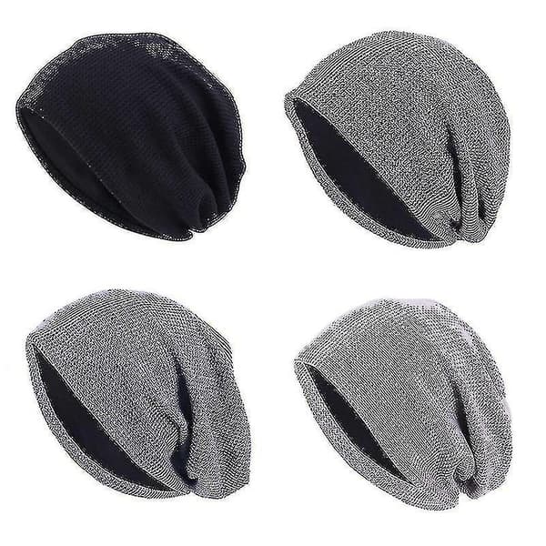 Unisex Vinter Bomull Ledig Slouchy Oversize Mössa Hatt För Män Kvinnor