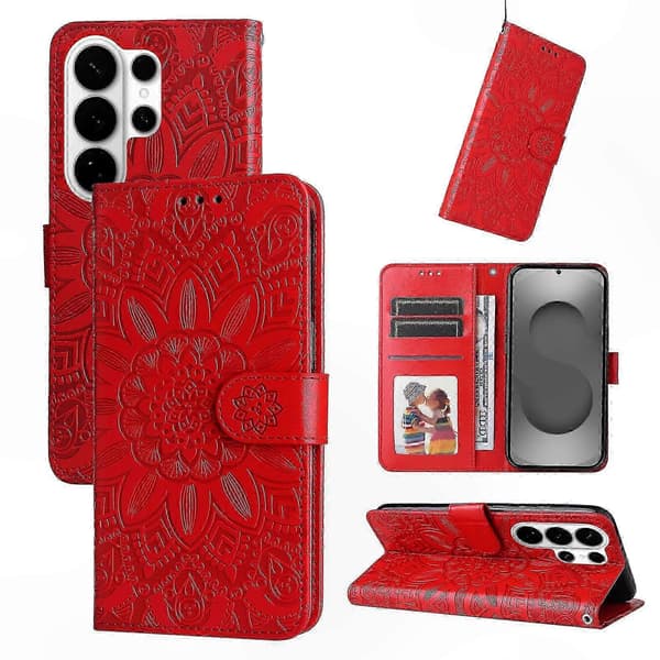 Solros Design Læderpung Etui til Galaxy S26 Ultra Telefoncover