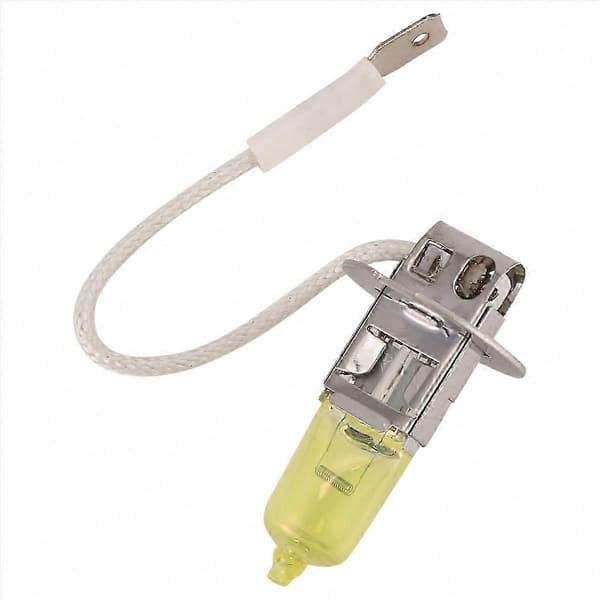 Gula H3 Halogenlampor för Bilens Dimljus, 100W DC 12V Fordonsbelysning
