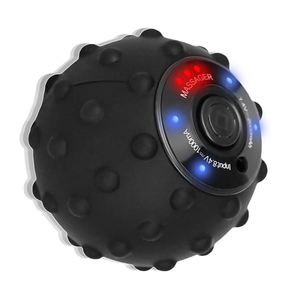 4-trins vibrerende massagebold Mini genopladelig vibrationsbold