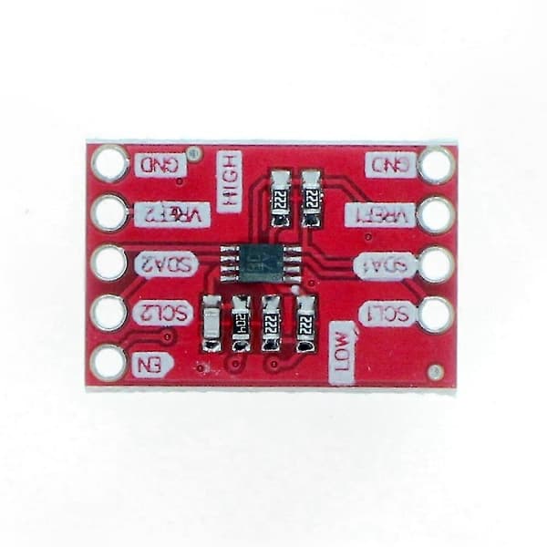 Birektionel I2C-niveauomformer-modul med 5V og 3.3V understøttelse til UART-kommunikation