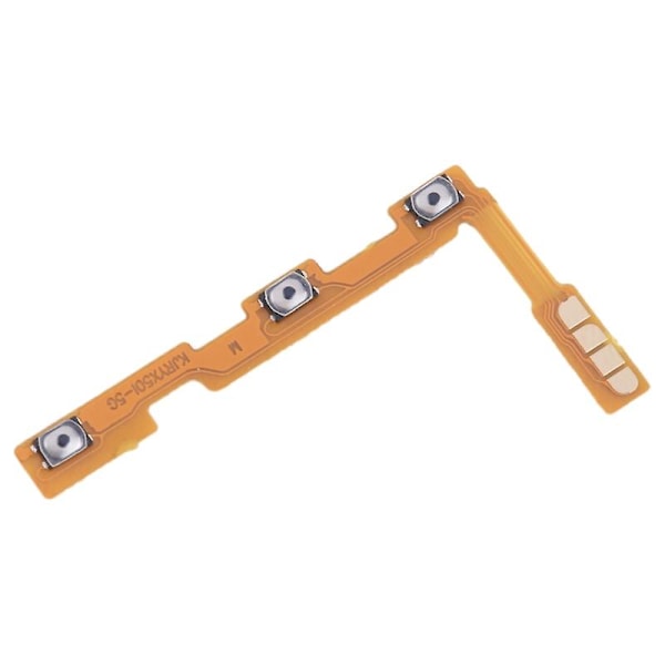 Kompatibel med Honor 90 Lite 5G Ström På/Av och Volym Flexkabel Ersättningsdelar (Ingen Logotyp)