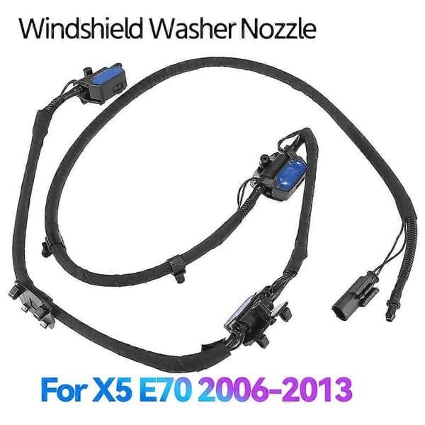 Ny Vindusspylerdysesystem 61667275171 61664849598 for - X5 E70 2006-2013 Black