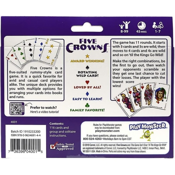 Fem Kronor Kortspel Familjespel - Roliga spel för familjespelkväll med barn