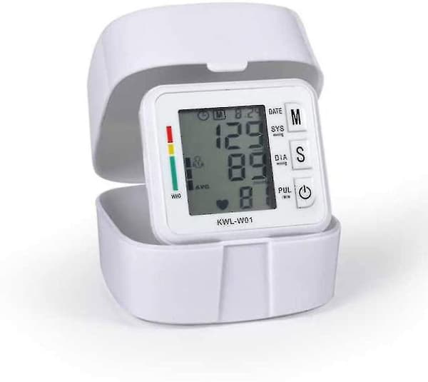 Blodtrykksmåler, med justerbart armbånd og LCD-skjerm - ypdw
